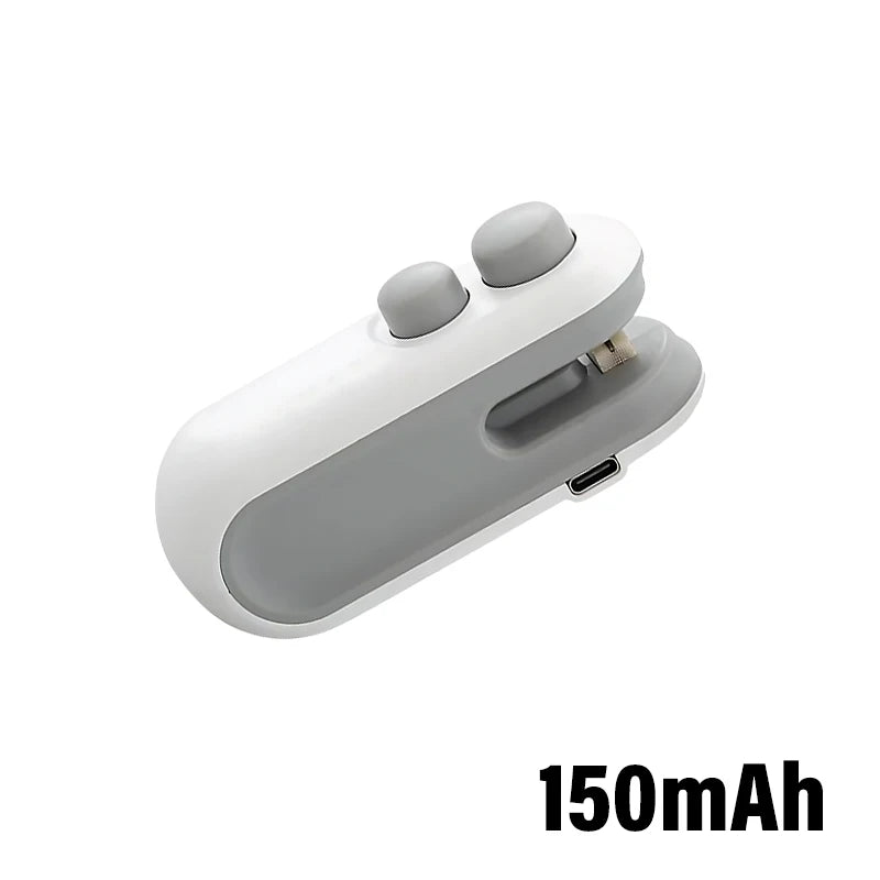 Rechargeable 2-in-1 Mini Bag Sealer & Cutter