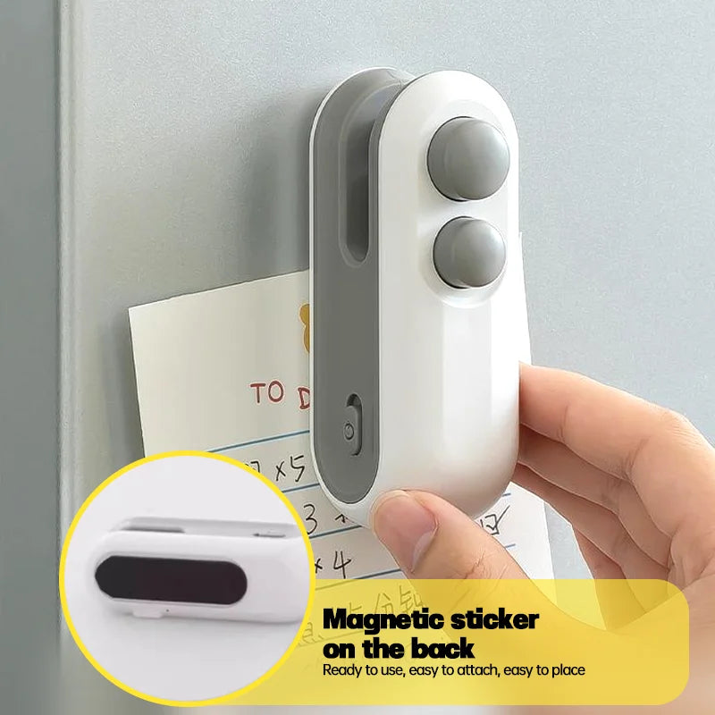Rechargeable 2-in-1 Mini Bag Sealer & Cutter