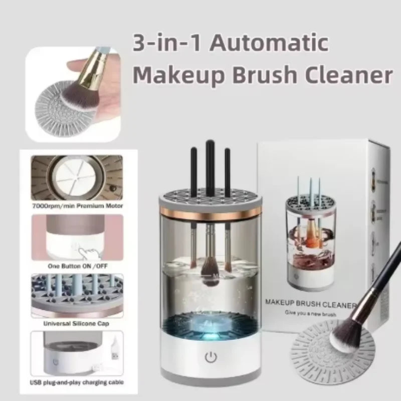Electric Makeup Brush Cleaner & Dryer